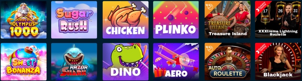 Rolletto Casino jeux